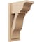Ekena Millwork 7 1/2-in W x 12-in D x 20-in H Funston Trad Rough Cedar Woodgrain TimberThane Outlooker, Primed Tan OUTUR075X12X20FST04RCPR - alternate 1